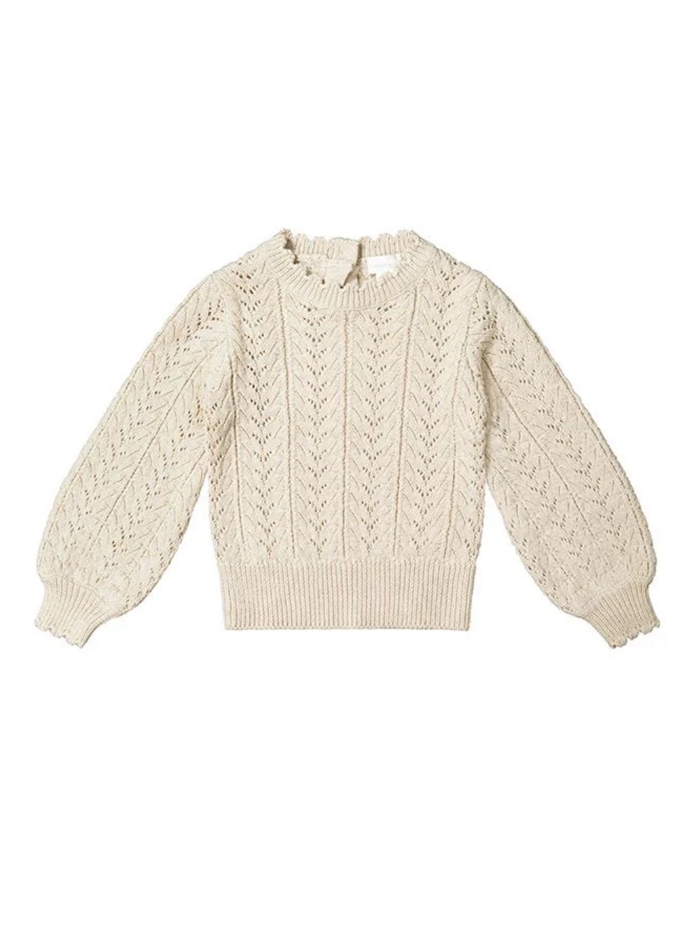 Jamie Kay Hannah Knitted Jumper Oatmeal Marle